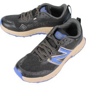 交換送料片道無料 ニューバランス New balance トレイルランニングシューズ Fresh Foam X Hierro v7 GTX K7 ブラック/ブルー MTHIGK7｜sneaker-soko