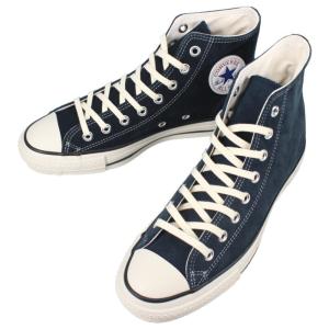 交換送料片道無料 コンバース CONVERSE スニーカー スエード オールスター ジャパン ハイ SUEDE ALL STAR J HI ネイビーブルー｜sneaker-soko