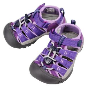 交換送料片道無料 子供 キーン KEEN サンダル ニューポート H2 (CHILDREN) TILLANDSIA PURPLE/ENGLISH LAVENDER 1026265｜sneaker-soko