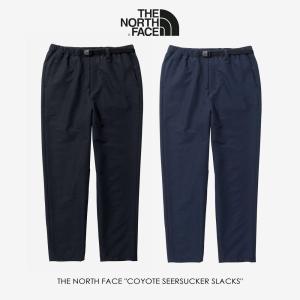 交換送料片道無料 ノースフェイス THE NORTH FACE コヨーテ シアサッカー スラックス COYOTE SEERSUCKER SLACKS NB32360 K（ブラック）UN（アーバンネイビー）｜sneaker-soko