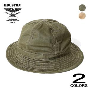 ヒューストン HOUSTON 帽子 6771 USMC ヘリンボーンツイル ハット USMC HBT HAT オリーブドラブ カーキ｜sneaker-soko