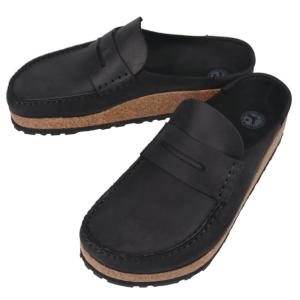 交換送料片道無料 ビルケンシュトック BIRKENSTOCK シューズ ネープルス Naples ブラック 1025040 レギュラー幅｜sneaker-soko