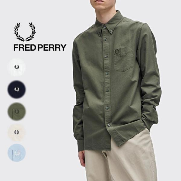 交換送料片道無料 フレッドペリー FRED PERRY オックスフォード シャツ Oxford Sh...