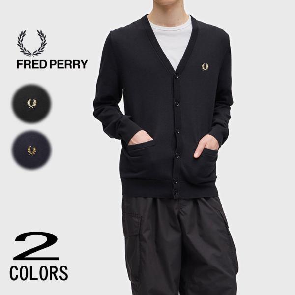 交換送料片道無料 フレッドペリー FRED PERRY クラシック カーディガン Classic C...