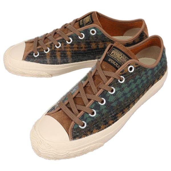 スピングル SPINGLE スニーカー SP-1306 ブラウン 16