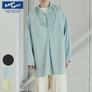 アーミーツイル ARMY TWILL ウェア コットン ローン スモック Cotton Lawn Smock 2517005 ブラック ミントグリーン ライトブルー