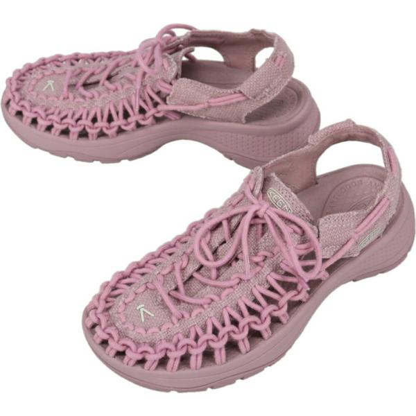 キーン KEEN ウィメンズ サンダル ユニーク アストリア キャンバス UNEEK ASTORIA...