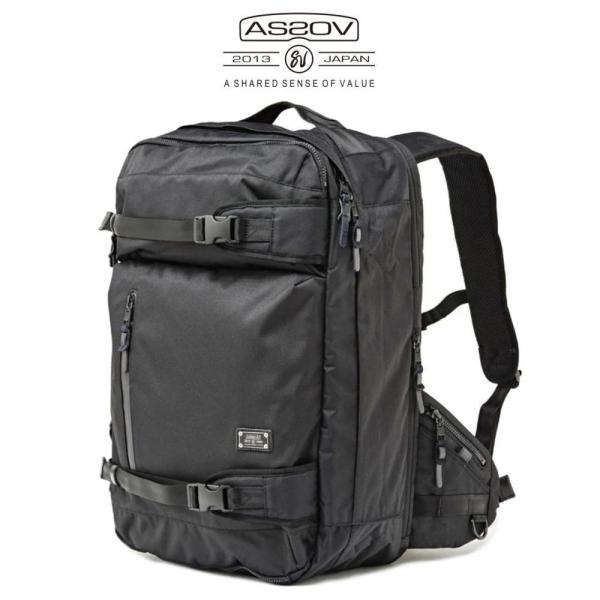 アッソブ AS2OV コーデュラドビー305D 3ウェイ バッグパック CORDURA DOBBY ...