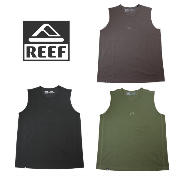 リーフ REEF センター ロゴ ラッシュ タンク CENTER LOGO RASH TANK RF...