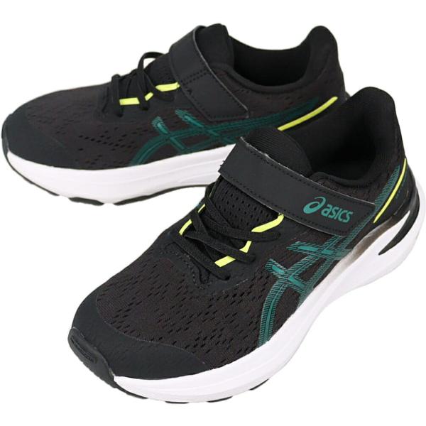 子供 アシックス asics スニーカー GT-1000 13 PS ブラック/ジャスパーグリーン ...