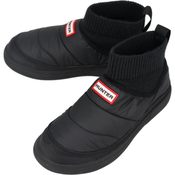 ハンター HUNTER イン/アウト パファー ニッテッド カフ ブーツ IN/OUT PUFFER...