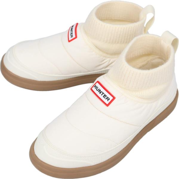 ハンター HUNTER イン/アウト パファー ニッテッド カフ ブーツ IN/OUT PUFFER...