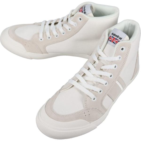 アドミラル Admiral スニーカー イノマー ハイ キャンバス INOMER HIC ホワイト ...