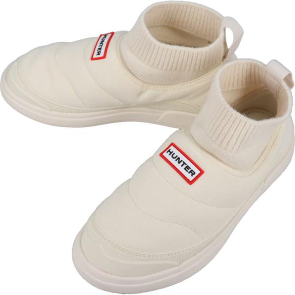 ハンター HUNTER イン/アウト フェイク スウェード ニッテッド カフ ブーツ IN/OUT ...