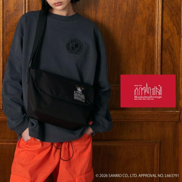 マンハッタンポーテージ カジュアル メッセンジャー スリム BP W/DIV マグネット 500D ...