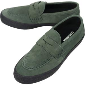 コンバース CONVERSE CS ローファー 2 スケート CS LOAFER II SK ダークグリーン/ブラック 1SF041 33702641