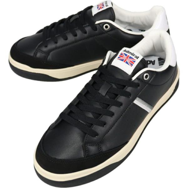 アドミラル Admiral スニーカー マートン MERTON ブラック/グレー Black/Gra...