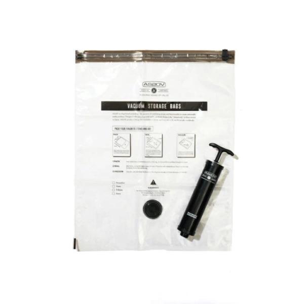 アッソブ AS2OV バキューム ストレージ バッグ VACUUM STORAGE BAGS 圧縮袋...