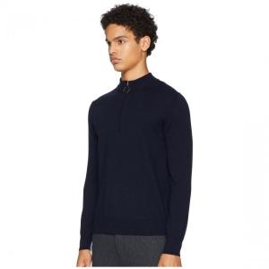 新品送無 1 4 Wool Eleventy 海外モデル メンズ 男性用 長袖 Virgin Wool トップス Zip 海外モデル メンズファッション Sweater Virgin Wool Zip y02navy Wts