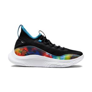 UNDER ARMOUR CURRY FLOW 8 'TIE DYE BLACK' アンダーアーマー カリー 8 【MEN'S】 black/white-white 3024032-001