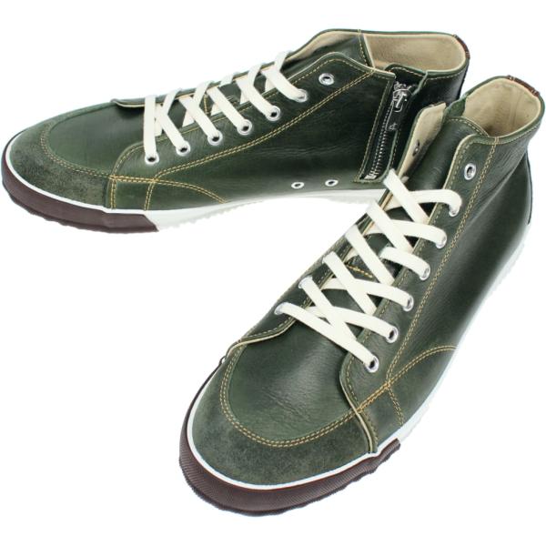 交換返品送料無料 スピングルムーブ スピングルムーヴ スニーカー SPM-356 カーキ/ダークブラ...