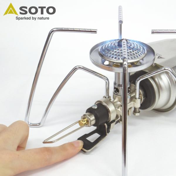 定番 ソト SOTO レギュレーターストーブ専用 点火アシストレバー ST-3104