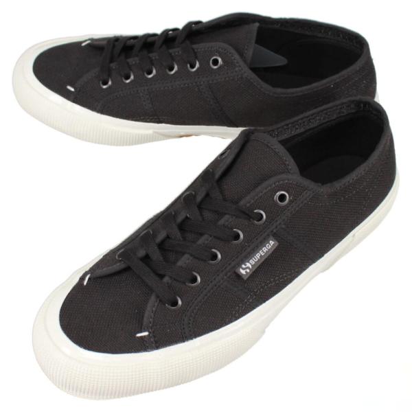 交換送料片道無料 スペルガ SUPERGA スニーカー 2490 BOLD ブラックブリストル/ファ...
