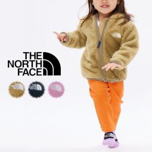 交換送料片道無料 子供 ノースフェイス THE NORTH FACE ベビー シェルパ フリース フーディ B Sherpa Fleece Hoodie NAB72307 KT UN OP｜sneakersoko