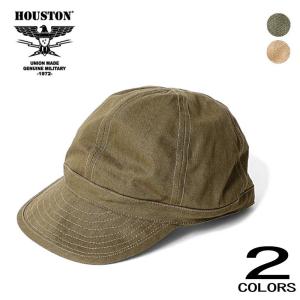 ヒューストン HOUSTON 帽子 6774 USMC ヘリンボーンツイル キャップ USMC HBT CAP オリーブドラブ カーキ