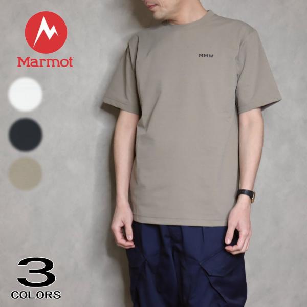 交換送料片道無料 マーモット Marmot ベーシック ロゴ Tシャツ BASIC LOGO-T T...