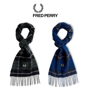 FRED PERRY（フレッドペリー） マフラー メンズ ラムウール ケーブル
