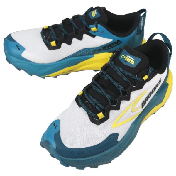 ブルックス BROOKS ランニングシューズ カルデラ 8 Caldera 8 ビットオブブルー/ク...
