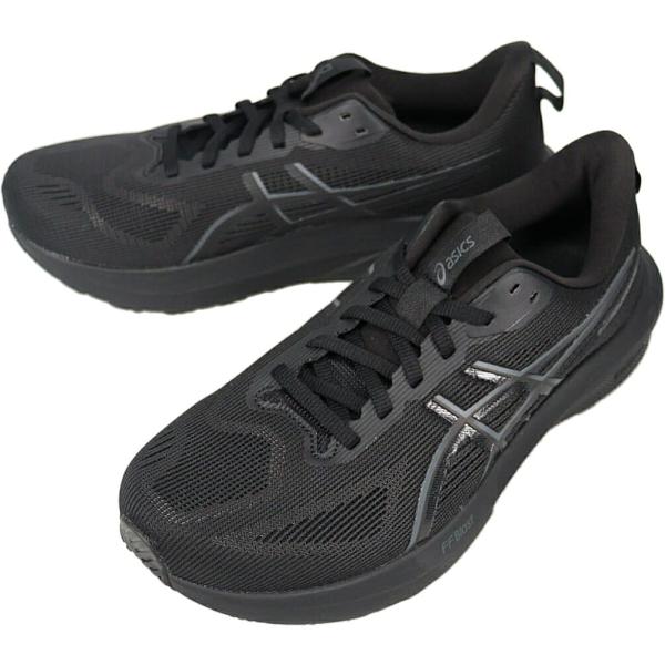 アシックス asics スニーカー メンズ GT-1000 14 ブラック/ブラック 1011C07...