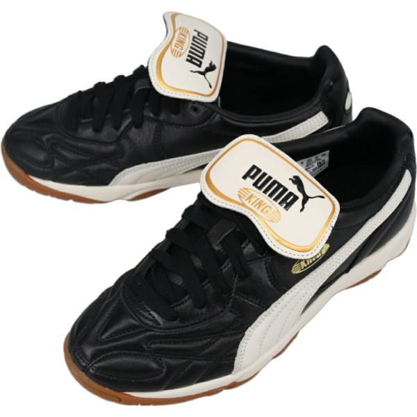 プーマ PUMA スニーカー キング インドア King Indoor プーマブラック/ウォームホワ...