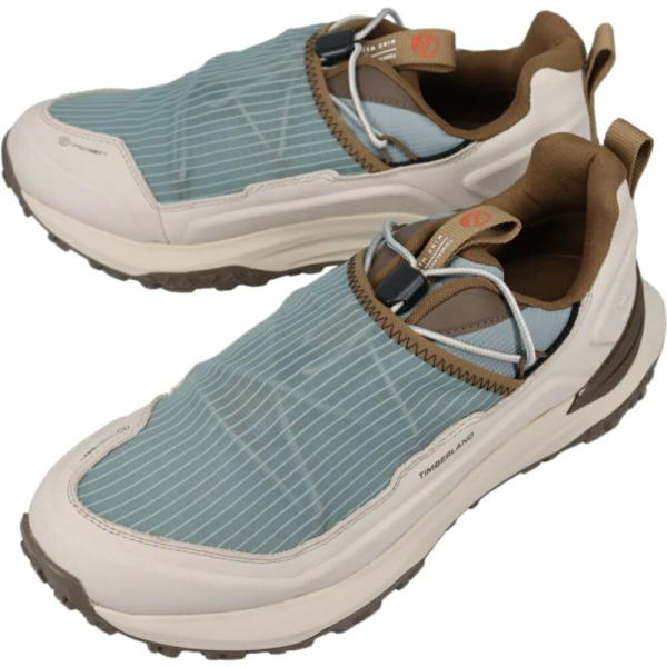 ティンバーランド モーション アクセス ロー LC ウォータープルーフ スニーカー ミディアムブルー...