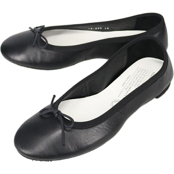 ショセ chausser バレエ シューズ BALLET SHOES ブラック TR-009 BL