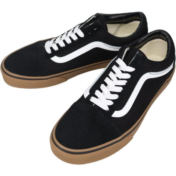 ヴァンズ VANS スニーカー オールドスクール Old Skool ブラック/ミディアムガム BL...