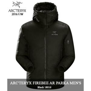 2016 F/W ARC'TERYX 「FIREBEE AR PARKA」 18016 BLACK MENS アークテリクス ファイヤービー AR  ダウン arcteryx メンズ キャンプ 登山 アウトドア マウンテン