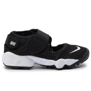 (23.0cm〜24.0cm) NIKE RIFT (GS/PS BOYS) 322359-014 BLACK/WHITE ナイキ リフト ブラック ホワイト レディース ガールズ ボーイズ スニーカー｜sneeze