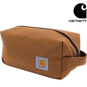 Carhartt Legacy Travel Kit Toiletry Bag Carhartt Brown カーハート レガシー トラベルキット トイレタリーバッグ ブラウン旅行 ポーチ 小物入れ アウトドア｜sneeze