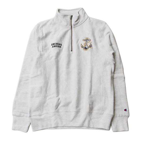 Champion USNA ISSUE OFFICIAL PRINT R/W CREW SWEAT ...