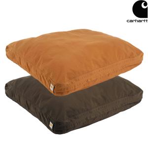 Carhartt USA Firm Duck Dog Bed Medium Carhartt Brown / Dark Brown PB0272 カーハート Mサイズ 2色展開 ダック地 ドッグ ベッド ブラウン ペット クッション｜sneeze