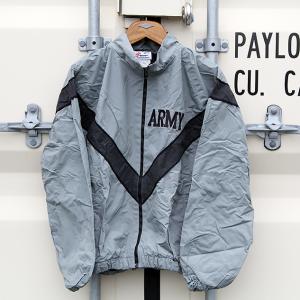 DEADSTOCK U.S.ARMY PHYSICAL TRAINING REFLECTIVE PT JACKET GREY 米軍新品 デッドストック フィジカル トレーニング ジャケット グレー アメリカ軍 ミリタリー｜sneeze