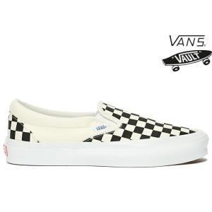 VANS VAULT OG CLASSIC SLIP-ON LX VN0A45JKT0A CHECKERBOARD バンズ