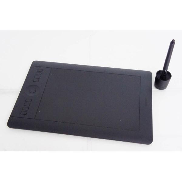 中古 WACOMワコム ペンタブレット PTH-651 IntuosPro Medium Stand...