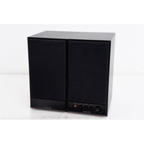 中古 ONKYOオンキヨー WAVIO 2ウェイパワードスピーカーシステム 15W+15W GX-D...