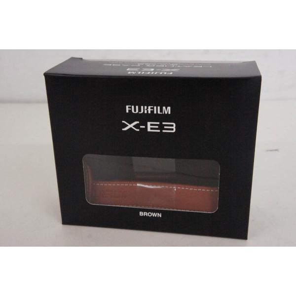 未使用 FUJIFILM富士フィルム ボトムレザーケース BLC-XE3 BW