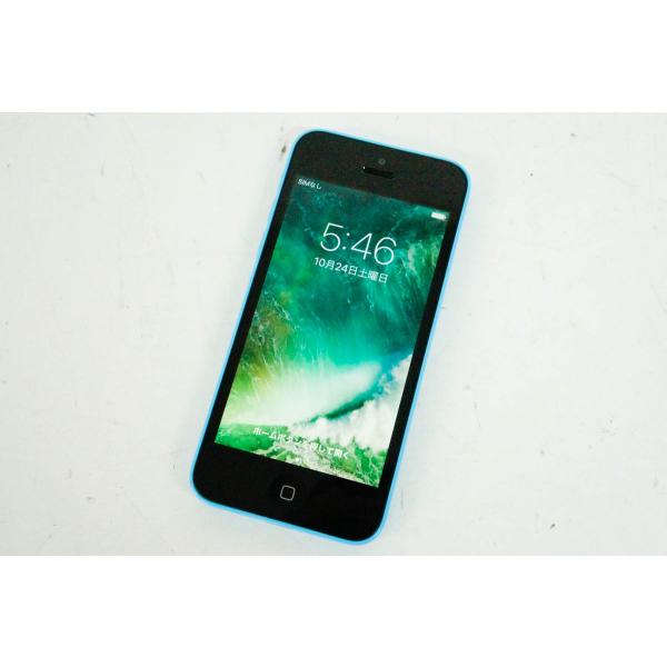 中古 iPhone 5c 16GB ME543J/A ブルー 白ロム スマホ ソフトバンク