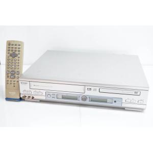中古 C SHARPシャープ VTR一体型DVDビデオプレーヤー DVDプレーヤー一体型VHSビデオデッキ DV-NC550