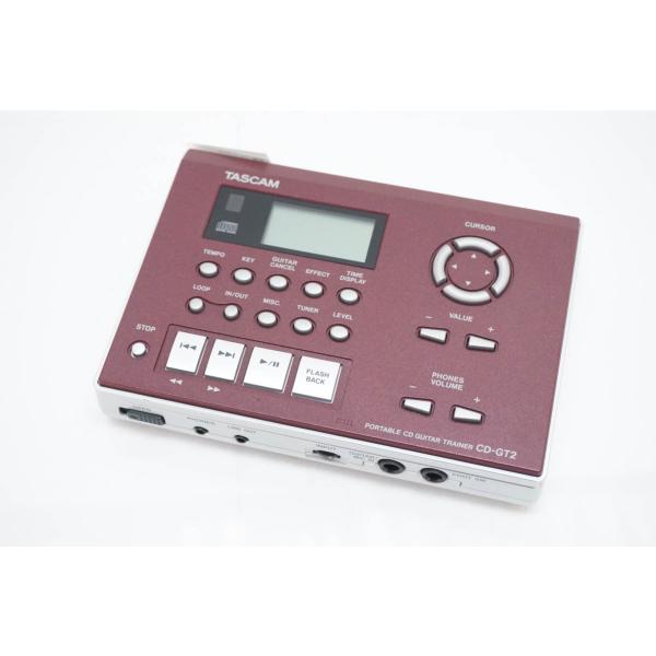 中古 TASCAMタスカム ポータブルCDギタートレーナー CD-GT2